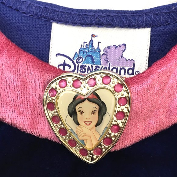 Snow White Princess Costume Dress Disneyland Girls Sz Large 10 - 12 Hall… - Picture 3 of 11